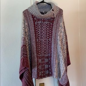 Forever 21 Poncho Sweater